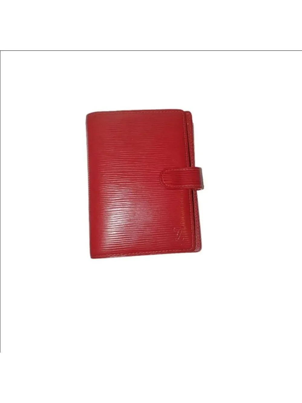 Louis Vuitton Red Epi Leather Wallet